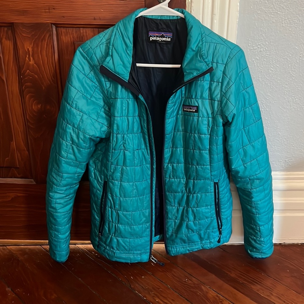 COPY - Teal Patagonia jacket